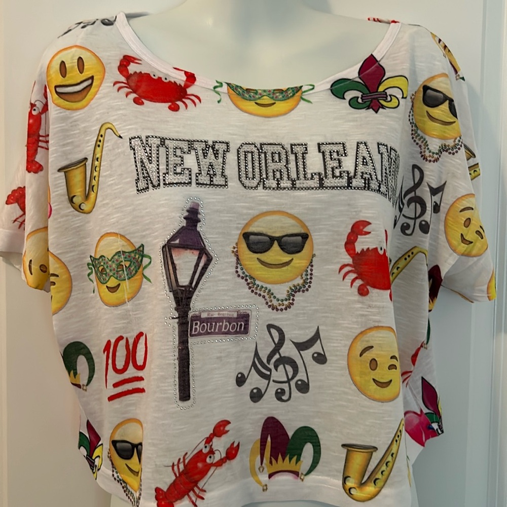 New Orleans themed shirt
